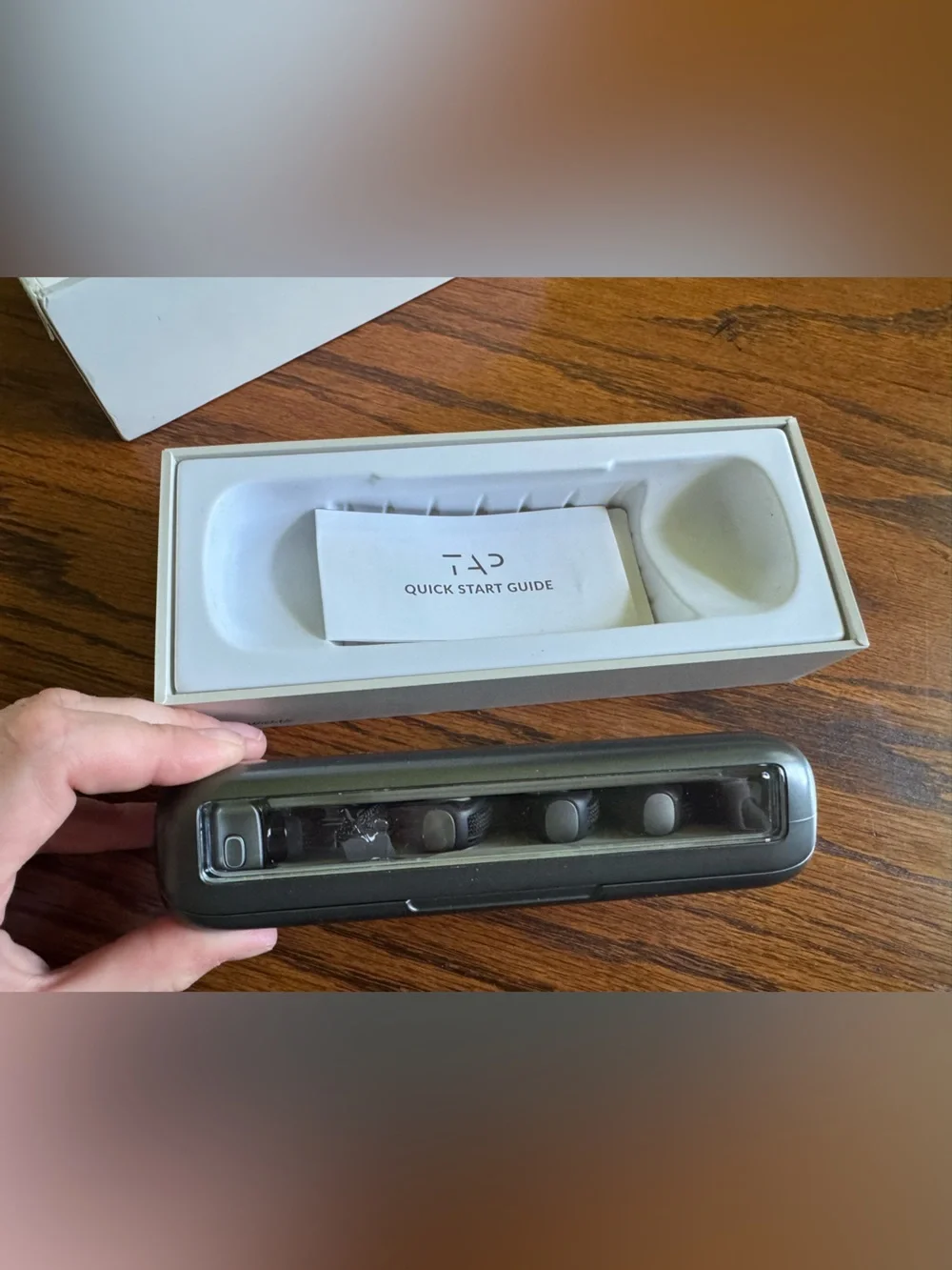 NEW OPEN BOX Tap Strap 2 Wearable Keyboard And Mouse